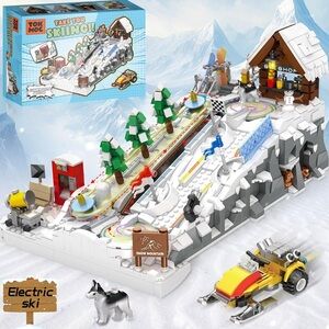 Tok Moc Electric Ski Adventure Building Set - 2200 pcs